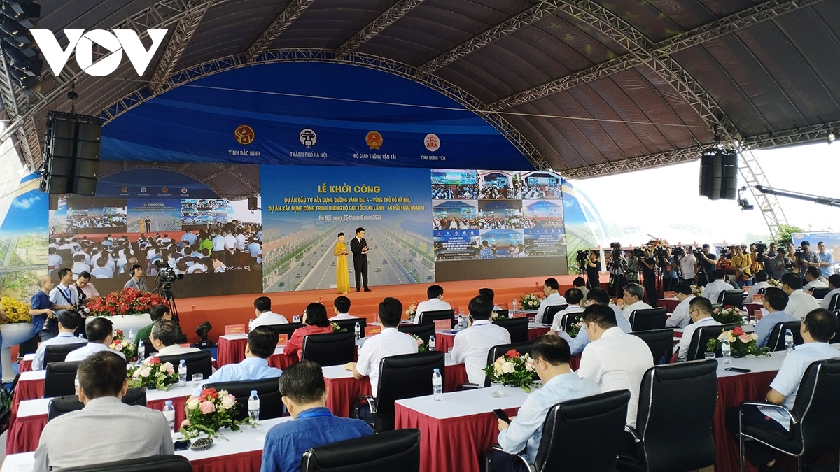 Hà Nội khởi công Dự án đầu tư xây dựng Vành đai 4 – Vùng Thủ đô
