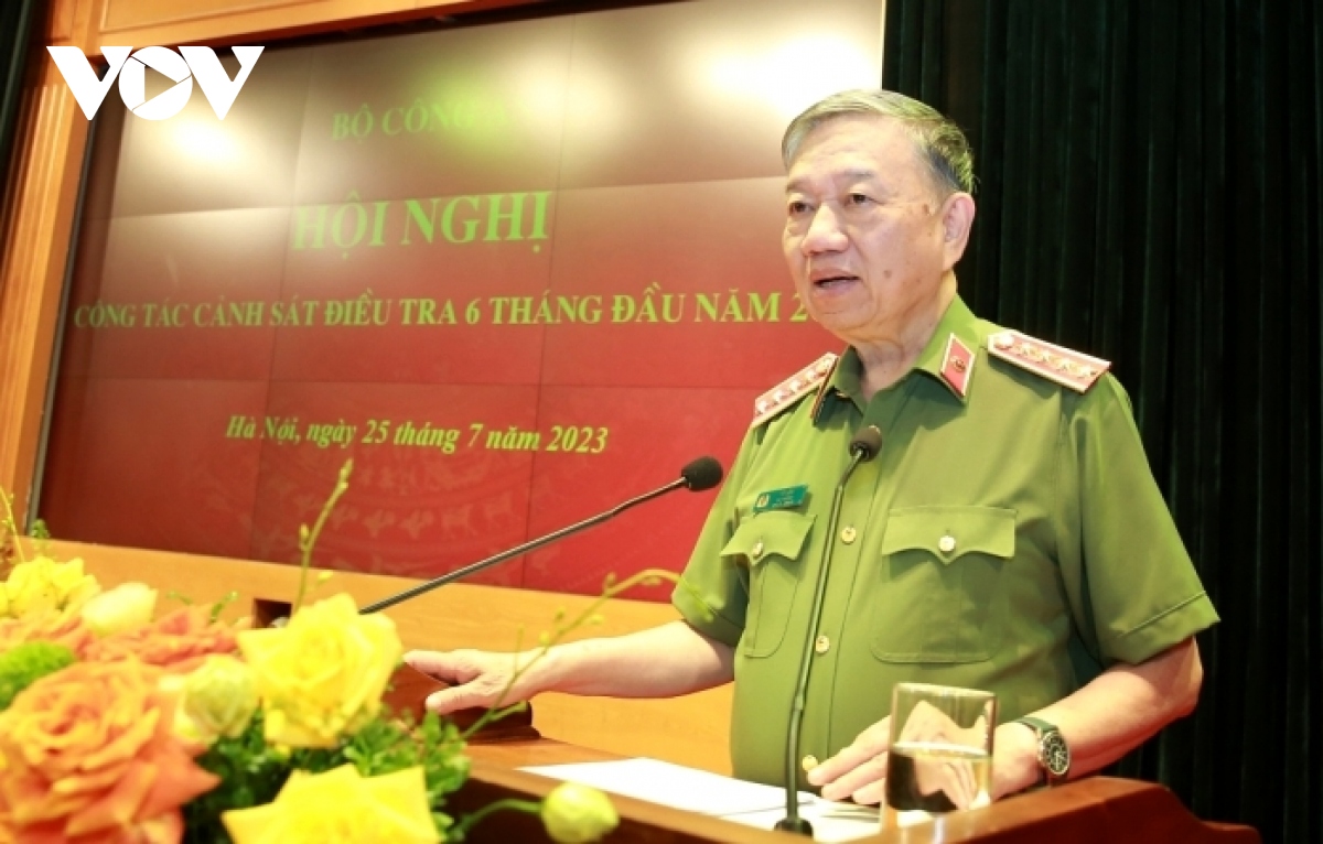 Bộ trưởng Tô Lâm: Cần nâng cao chất lượng việc giải quyết tin tố giác tội phạm