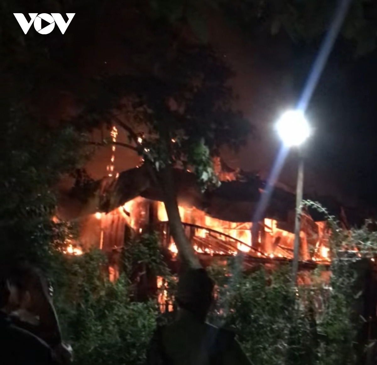 Cháy homestay tại Cao Bằng, du khách may mắn thoát nạn
