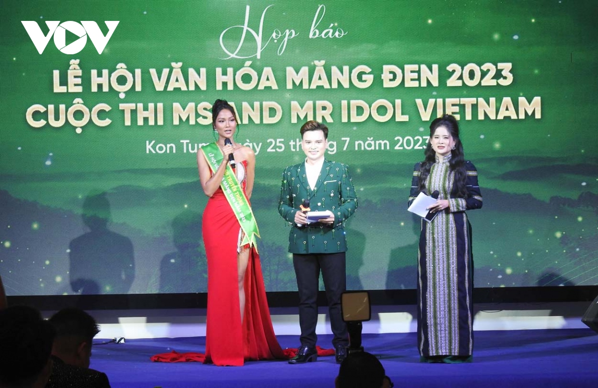 Hoa hậu H’Hen Niê là Đại sứ truyền thông của Lễ hội Văn hóa Măng Đen 2023