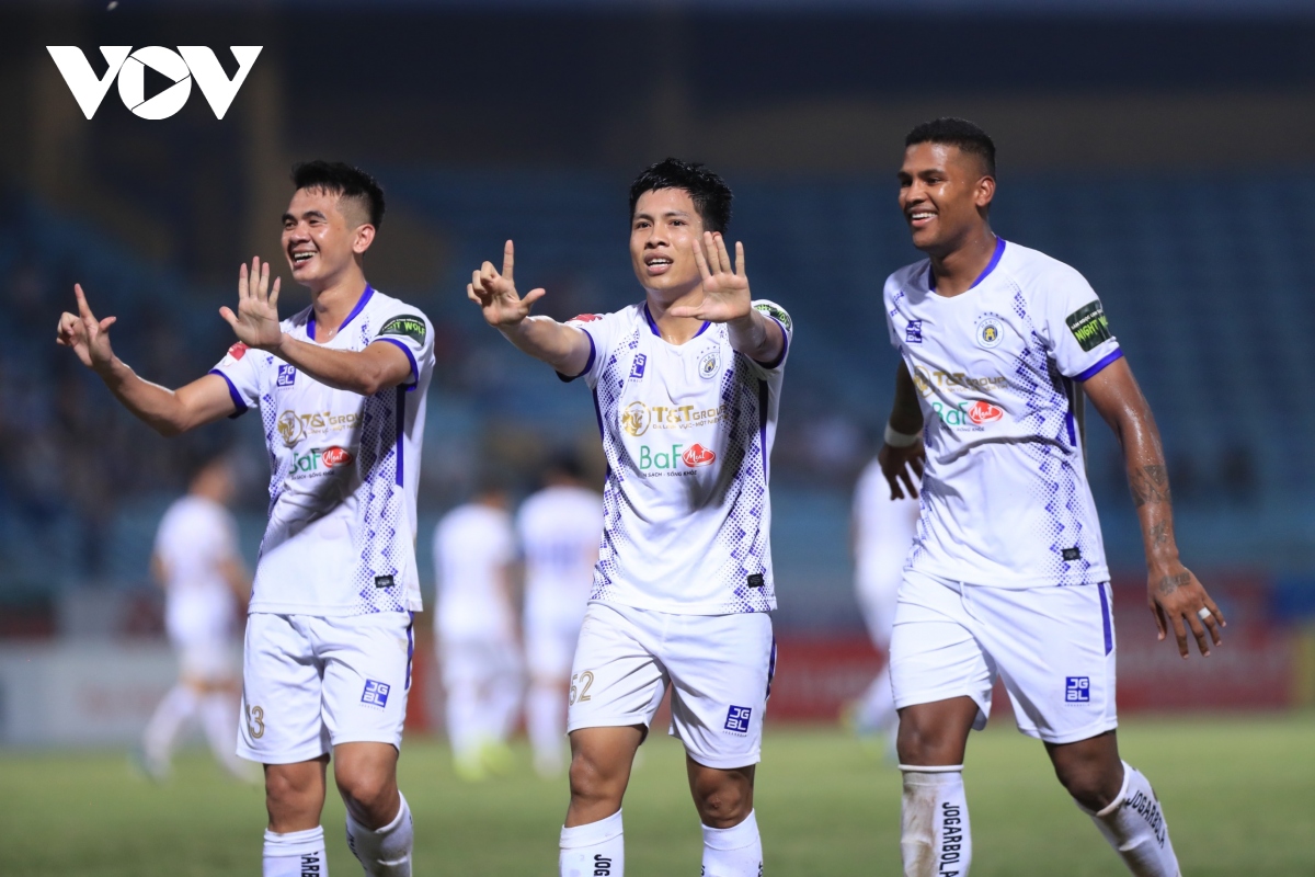 Kết quả vòng 1 giai đoạn 2 V-League 2023: Hà Nội FC thắng kịch tính Bình Định