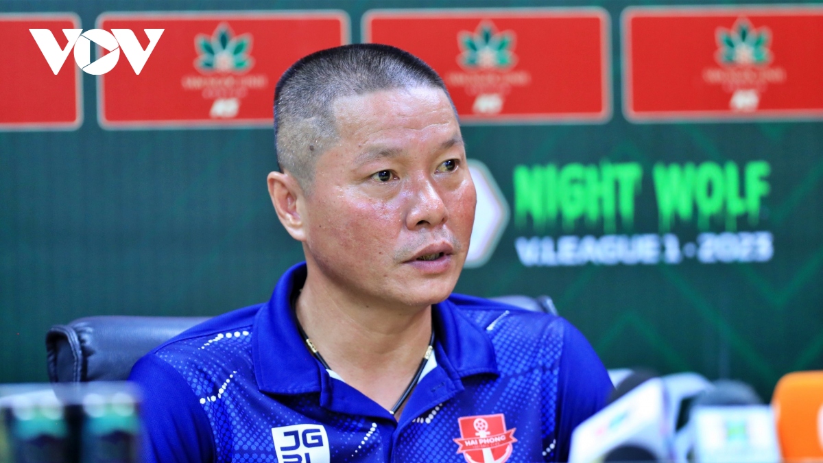 Đánh bại CLB Công an Hà Nội, HLV Hải Phòng FC vẫn chưa dám mơ huy chương