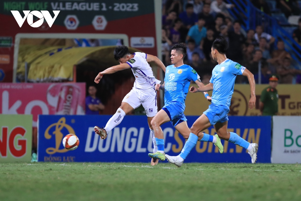 Kết quả V-League 2023 hôm nay 28/7: Hà Nội FC thắng nhọc Nam Định trên sân nhà