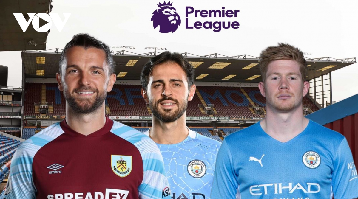 Dự đoán tỷ số, đội hình xuất phát trận Burnley - Man City