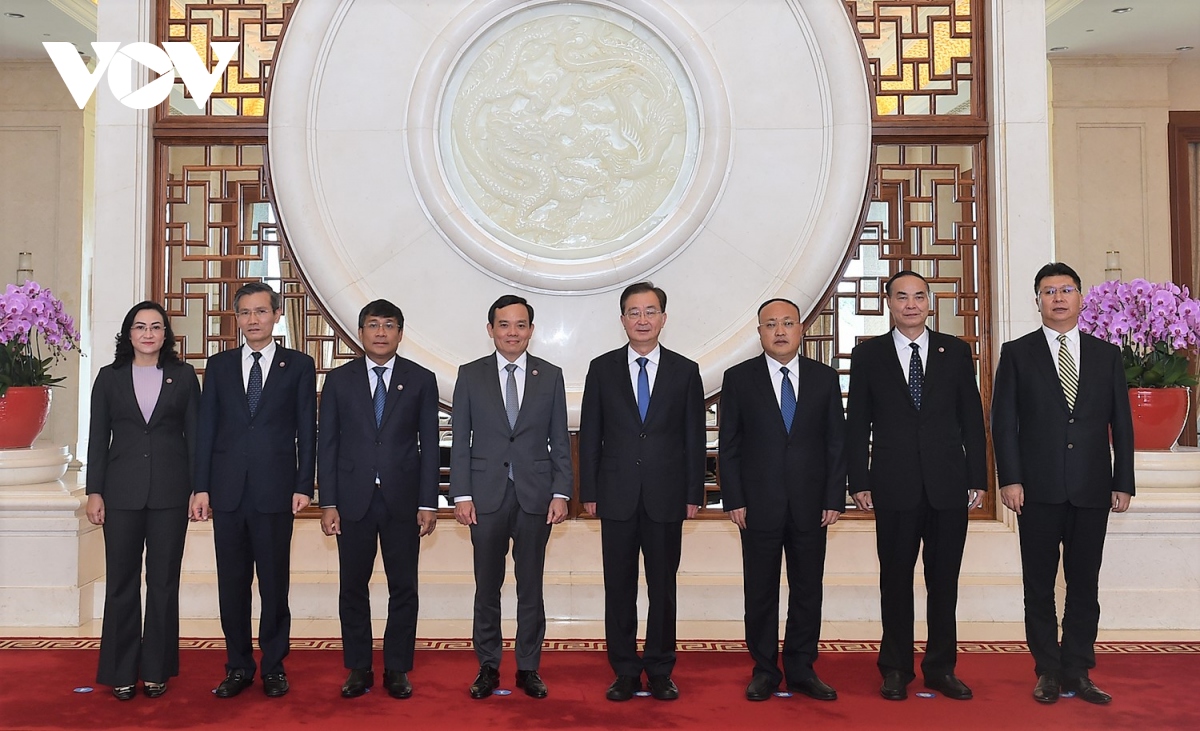 Phó Thủ tướng Trần Lưu Quang tiếp Bí thư Tỉnh ủy Vân Nam, Trung Quốc