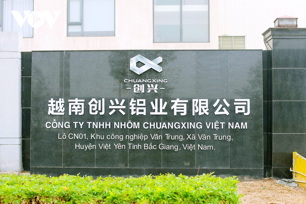 Xây dựng không phép, Công ty TNHH Nhôm Chuangxing Việt Nam bị xử phạt nặng