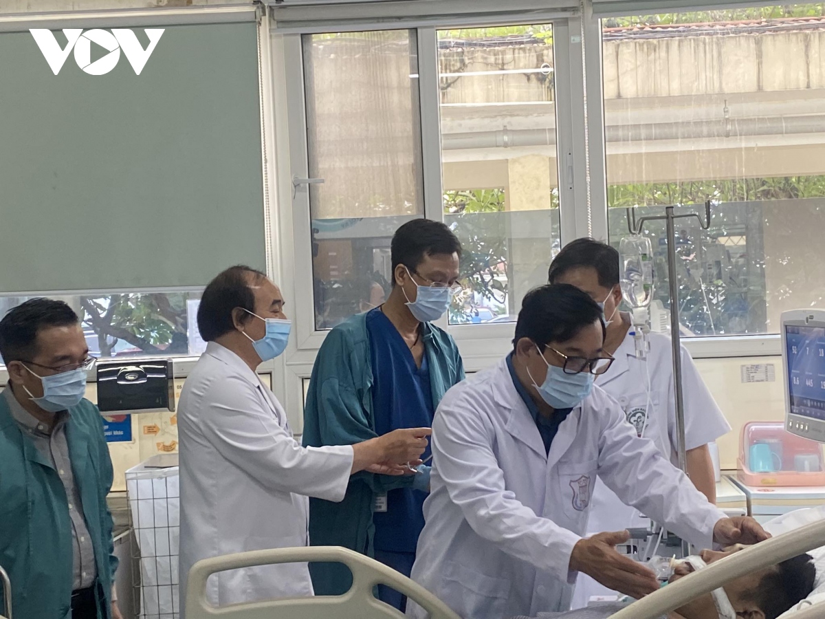 BV Bạch Mai tạm ứng chi phí ban đầu cho bệnh nhân trong vụ cháy chung cư mini