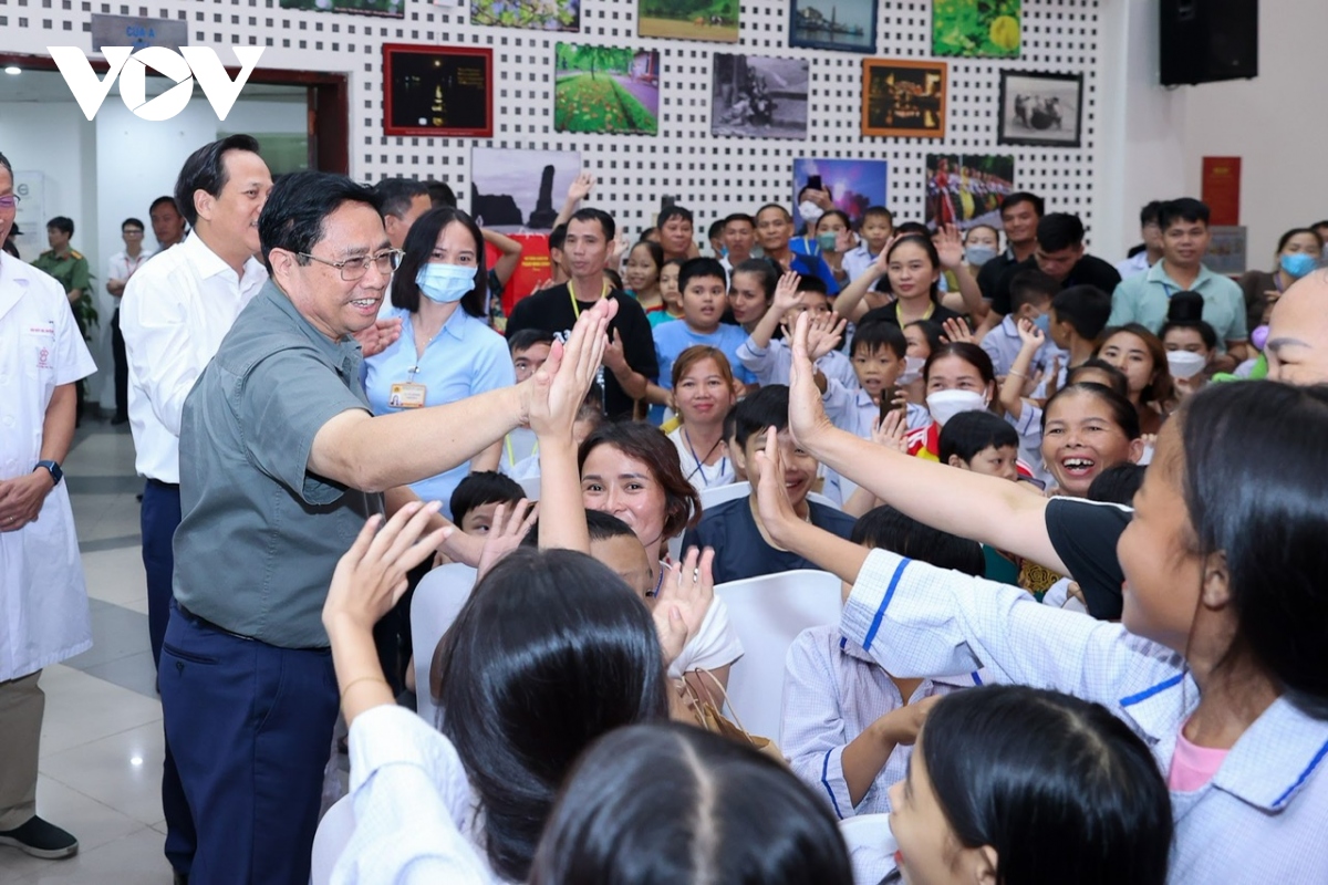 Thủ tướng Phạm Minh Chính dự Chương trình Vui Tết Trung thu - Nụ cười hồng