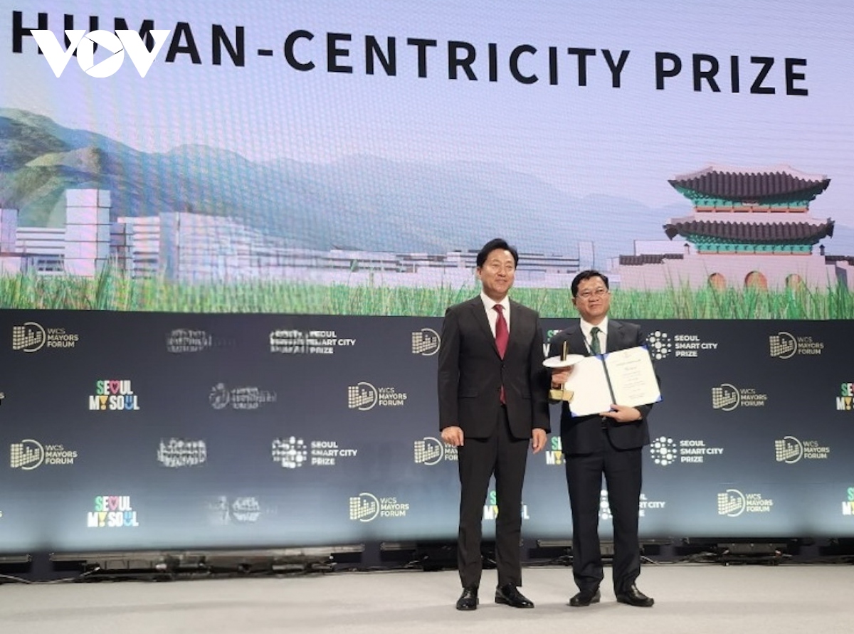 Đà Nẵng đoạt Giải thưởng quốc tế Thành phố thông minh Seoul