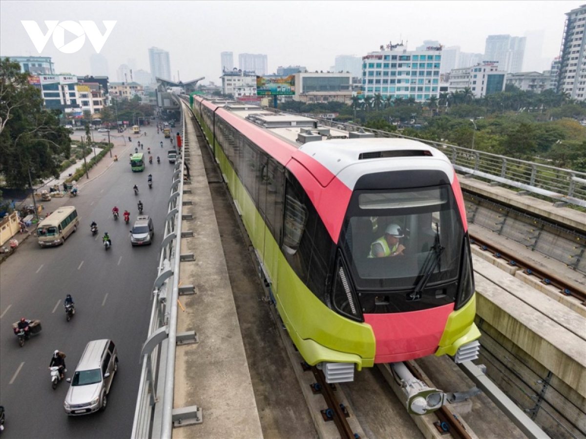 Cận cảnh đường sắt trên cao Nhổn - ga Hà Nội dự kiến khai thác vào cuối năm