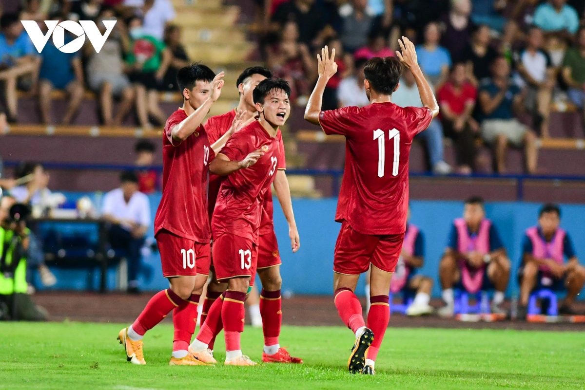 Kết quả vòng loại U23 châu Á 2024: U23 Việt Nam thắng 6-0 trước U23 Guam