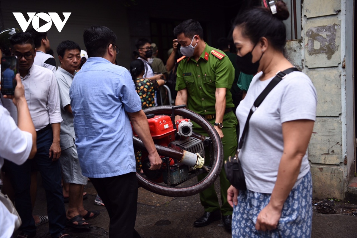 BHXH Việt Nam hỗ trợ các gia đình trong vụ cháy chung cư mini ở Hà Nội