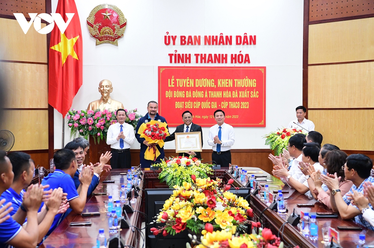 Vô địch Siêu cúp quốc gia 2023, CLB Đông Á Thanh Hoá được thưởng 1 tỷ đồng