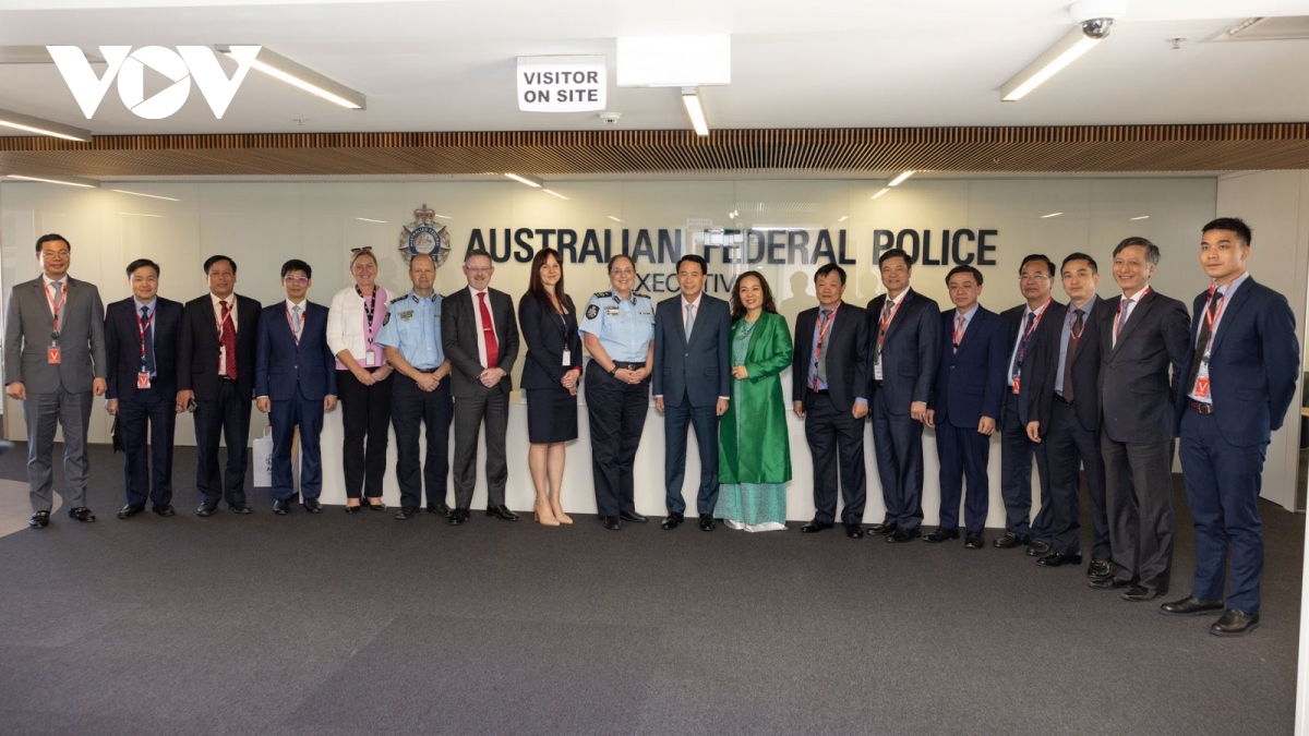 Bộ Công an Việt Nam hợp tác ứng phó khẩn cấp và an ninh mạng với Australia