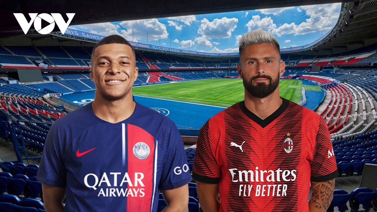 Dự đoán tỷ số, đội hình xuất phát trận PSG – AC Milan