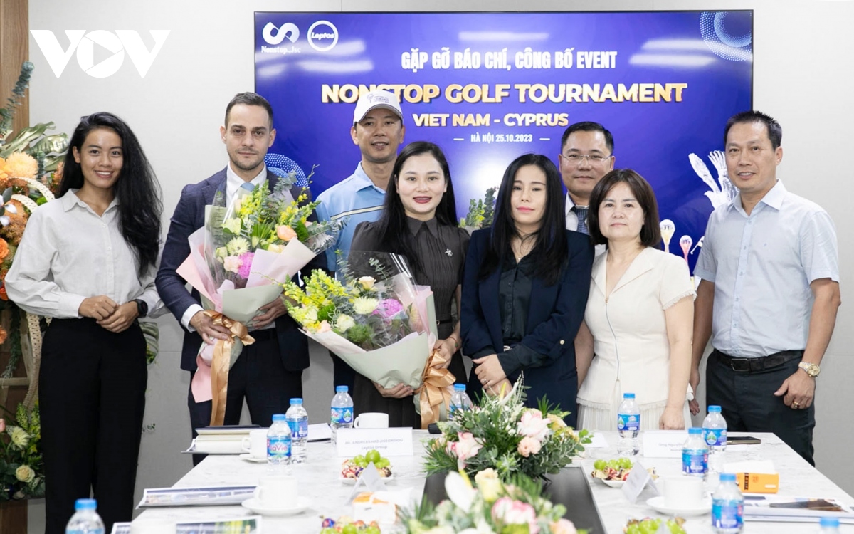 Nonstop Golf Tournament Viet Nam - Cyprus có tổng giải thưởng 12 tỷ đồng