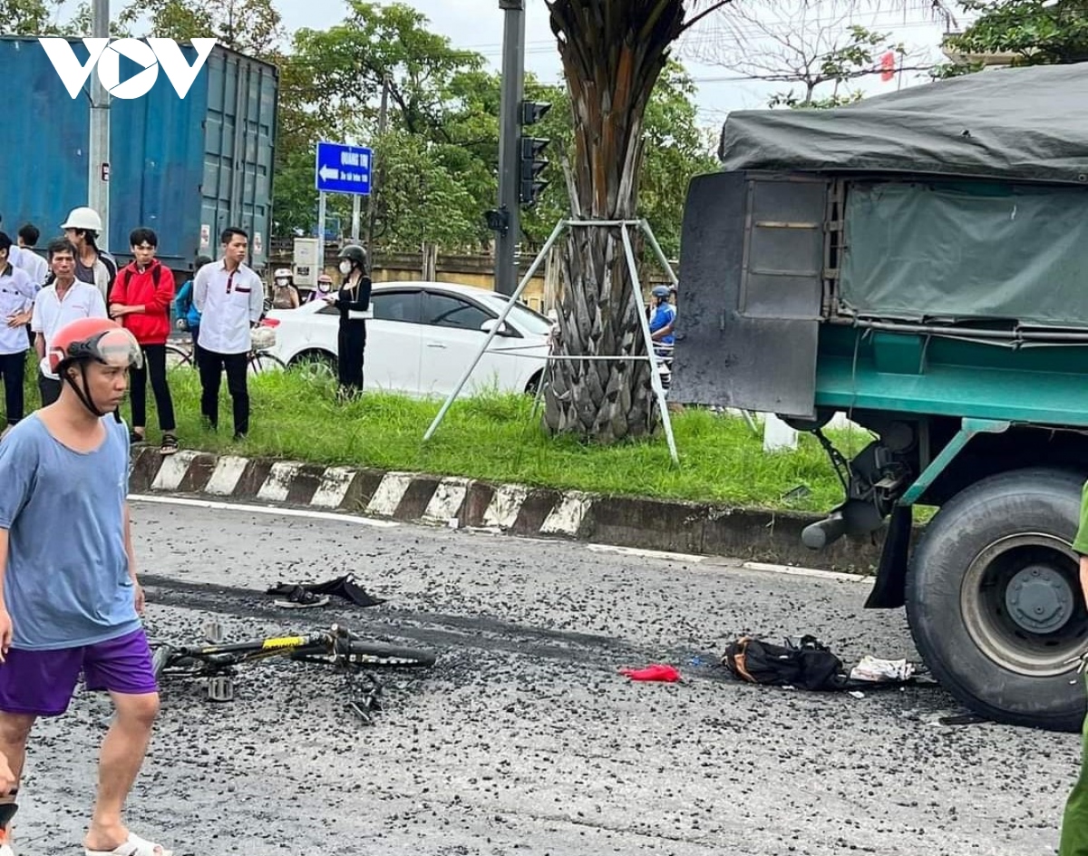 Tai nạn giao thông tại Thừa Thiên Huế, nam sinh lớp 8 tử vong
