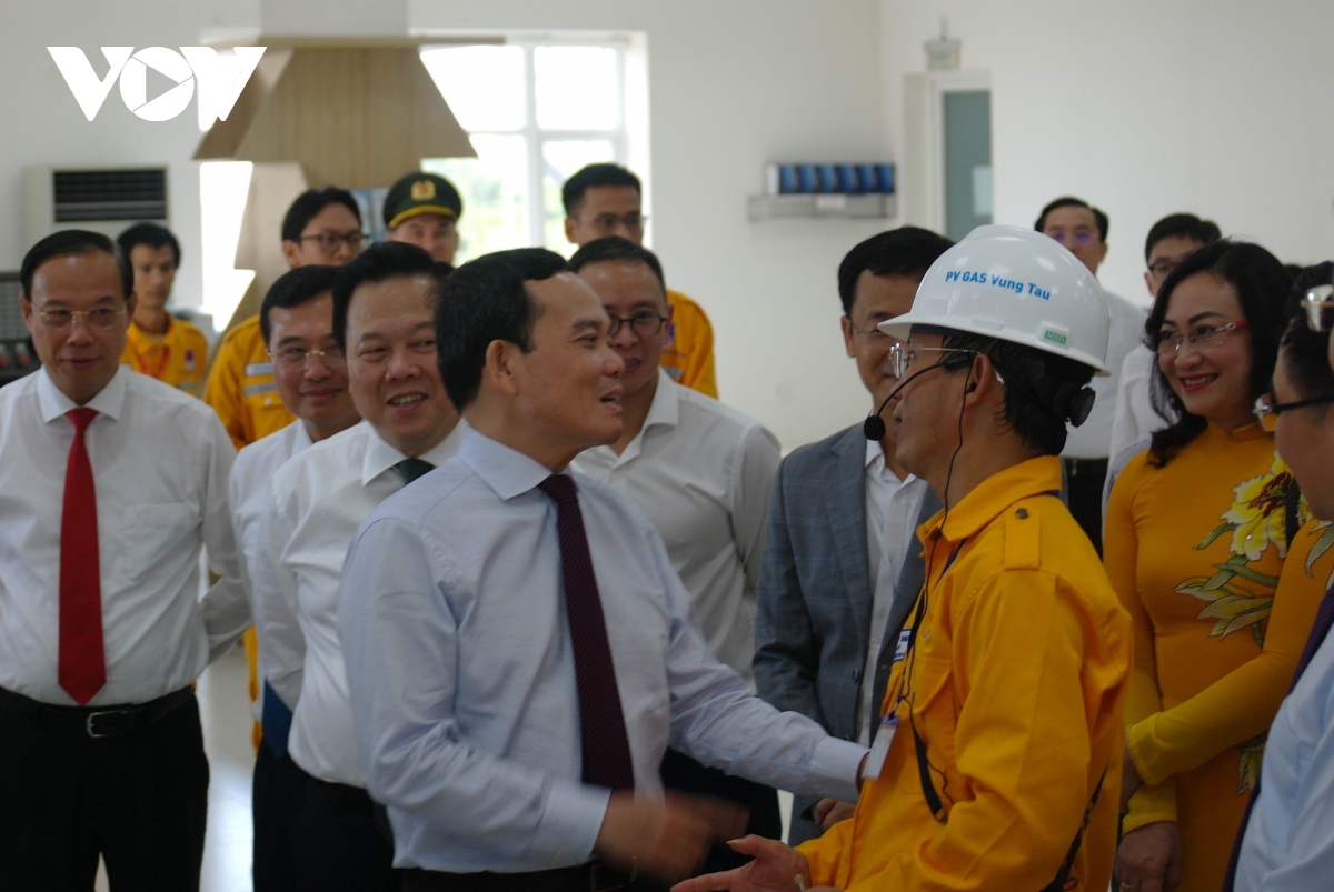 Phó Thủ tướng Trần Lưu Quang dự khánh thành Kho LNG đầu tiên tại Việt Nam