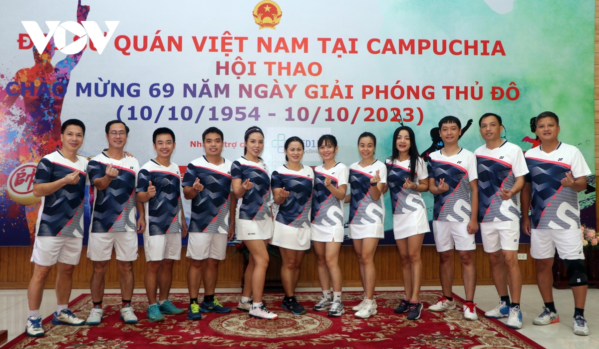 Người Việt tại Campuchia tổ chức giải thể thao kỷ niệm Ngày Giải phóng Thủ đô