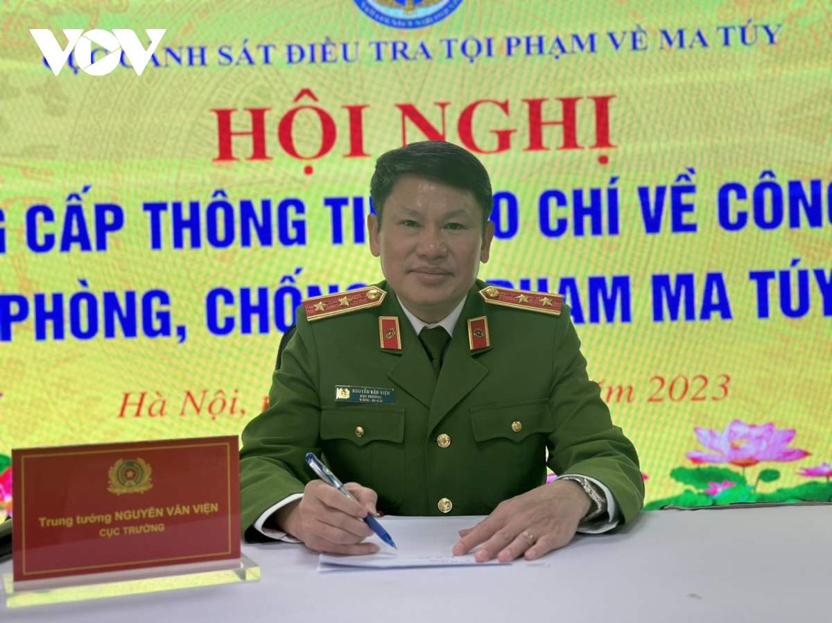 Trung tướng Nguyễn Văn Viện: Ma túy vào Việt Nam có dấu hiệu mafia quốc tế