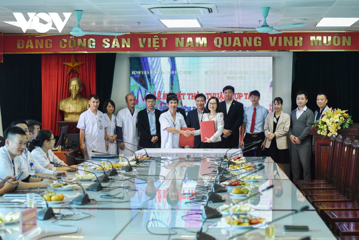 Hợp tác trong lĩnh vực tim mạch giữa bệnh viện VinMec với Đa khoa tỉnh Bắc Ninh