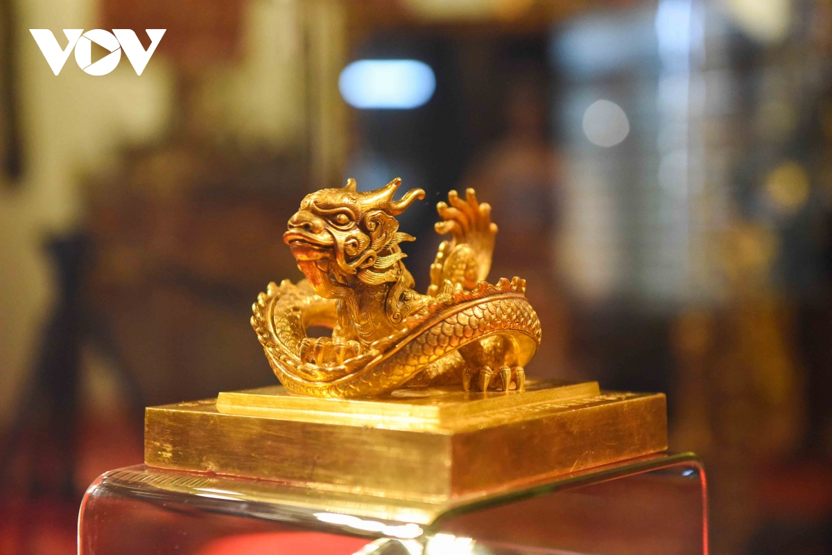 Chiêm ngưỡng Ấn vàng "Hoàng đế chi bảo" tại Bảo tàng Hoàng gia Nam Hồng