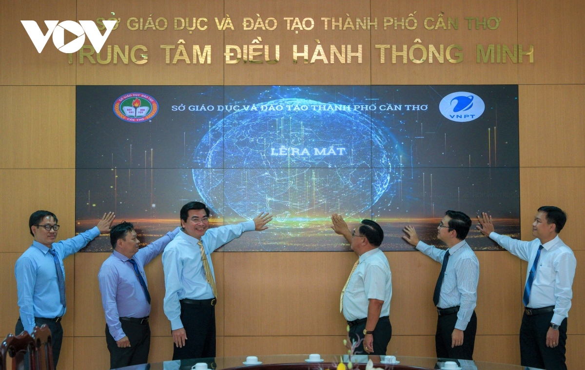 Cần Thơ khánh thành Trung tâm điều hành Giáo dục thông minh