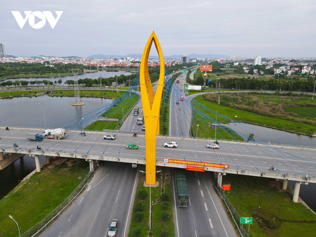 Cận cảnh công trình cầu Bồ Sơn gần 130 tỷ đồng ở Bắc Ninh