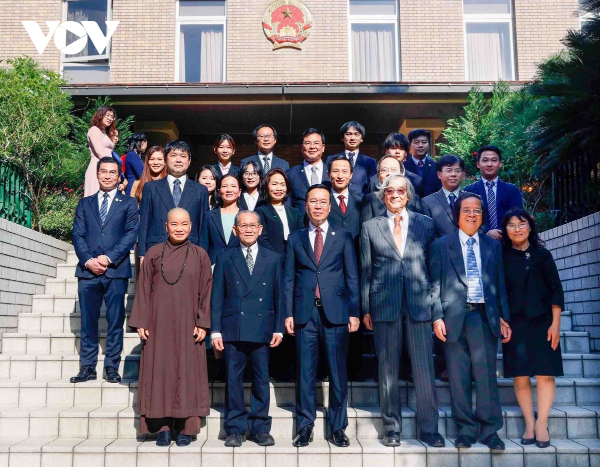 Chủ tịch nước tự hào về những thành tựu của trí thức người Việt tại Nhật Bản