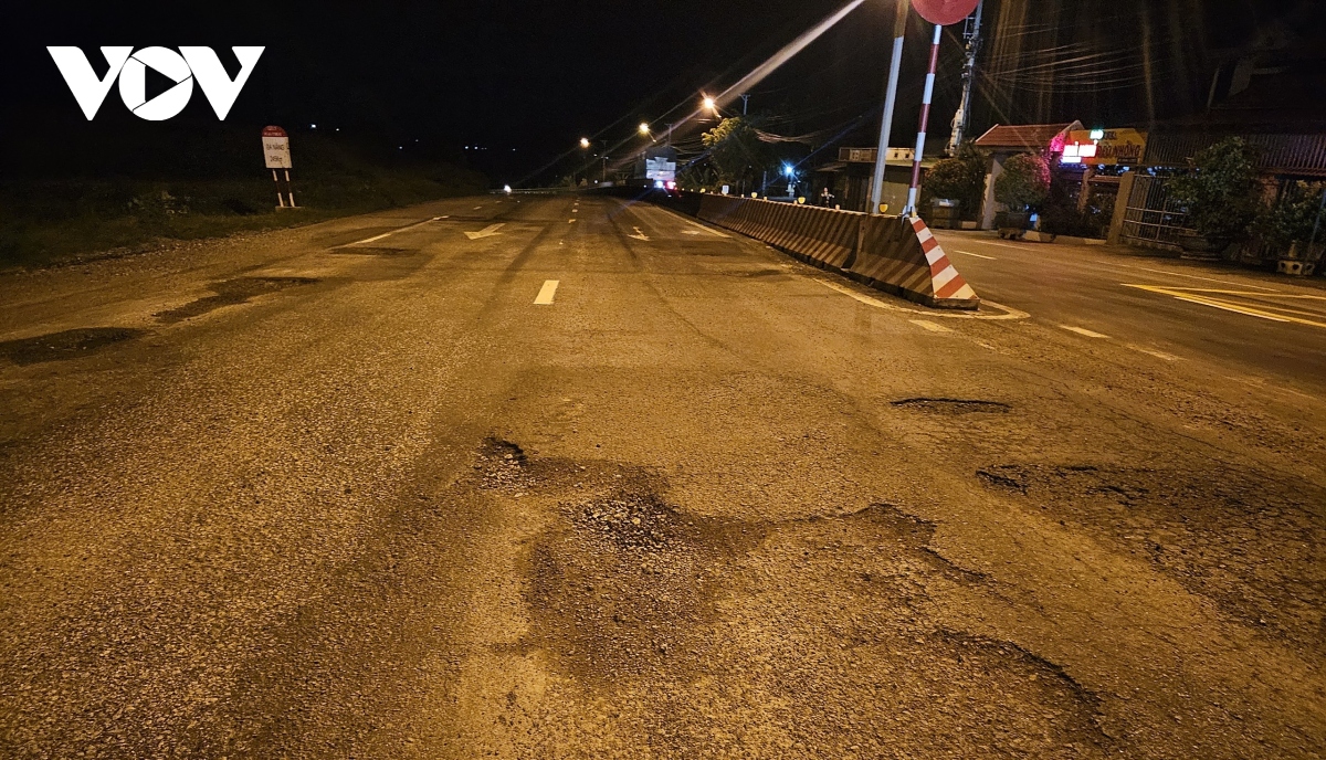 Sau phản ánh của VOV: Đã khắc phục bất cập trên các quốc lộ qua tỉnh Bình Định