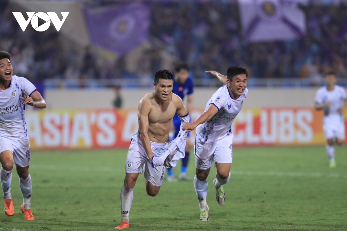 Tuấn Hải lập cú đúp, Hà Nội FC có chiến thắng lịch sử ở cúp C1 châu Á