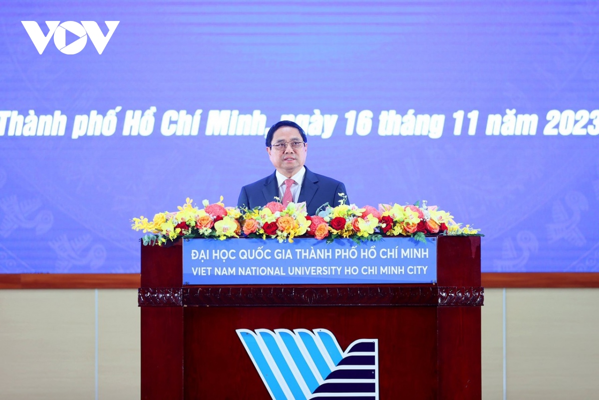 Thủ tướng Phạm Minh Chính dự lễ khai khóa Đại học Quốc gia TP Hồ Chí Minh