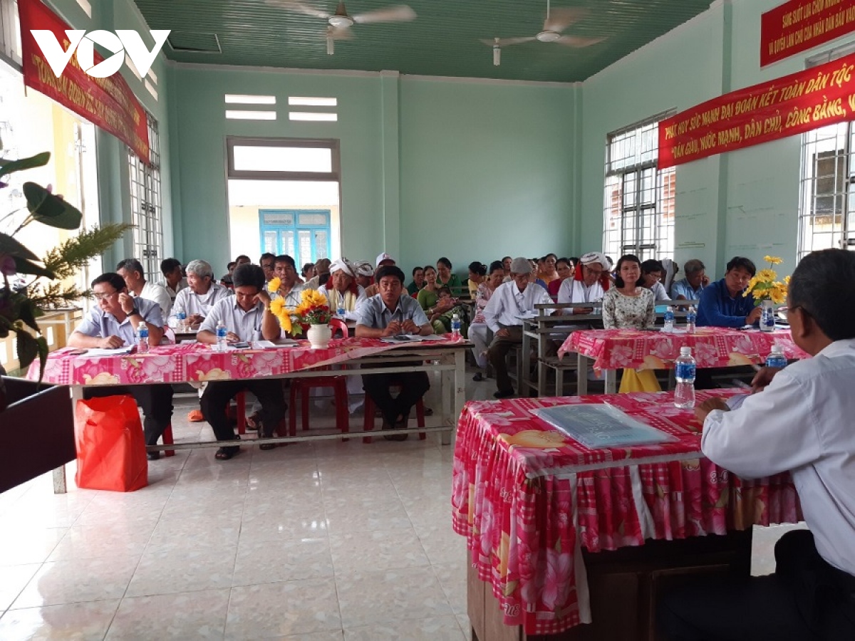 Ngày hội đại đoàn kết ở làng Chăm Bình Thuận góp phần gắn kết người dân