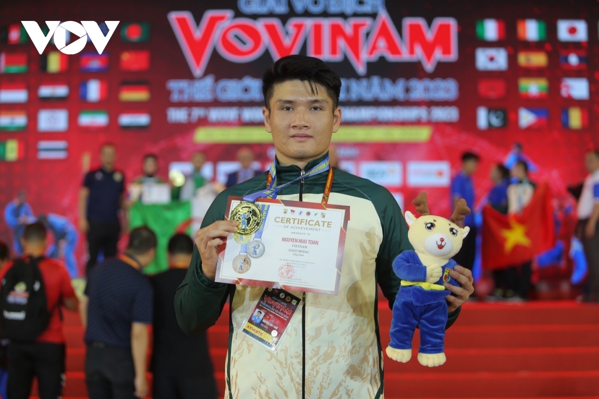 Giải vô địch Vovinam thế giới: Tấm HCV đáng nhớ của võ sĩ Nam Định