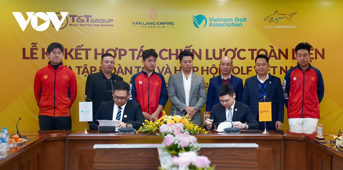 T&T Group hợp tác với Hiệp hội Golf Việt Nam, khánh thành học viện golf
