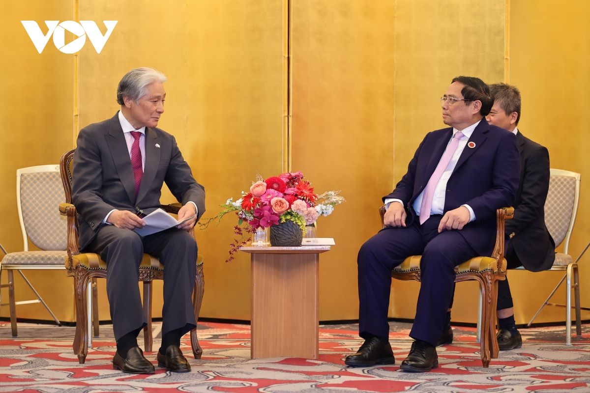 Thủ tướng Phạm Minh Chính tiếp một số thống đốc của Nhật Bản