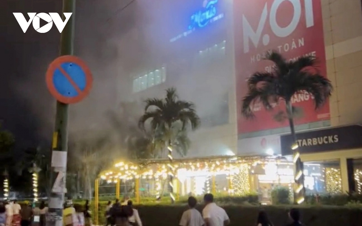 Xác định nguyên nhân vụ cháy tại LOTTE Mart Nam Sài Gòn