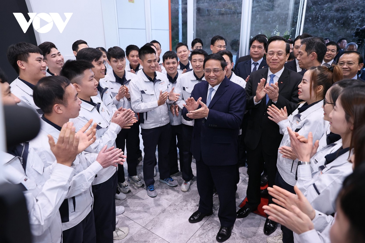 Thủ tướng Phạm Minh Chính thăm Công ty Shibata Gousei tại Nhật Bản