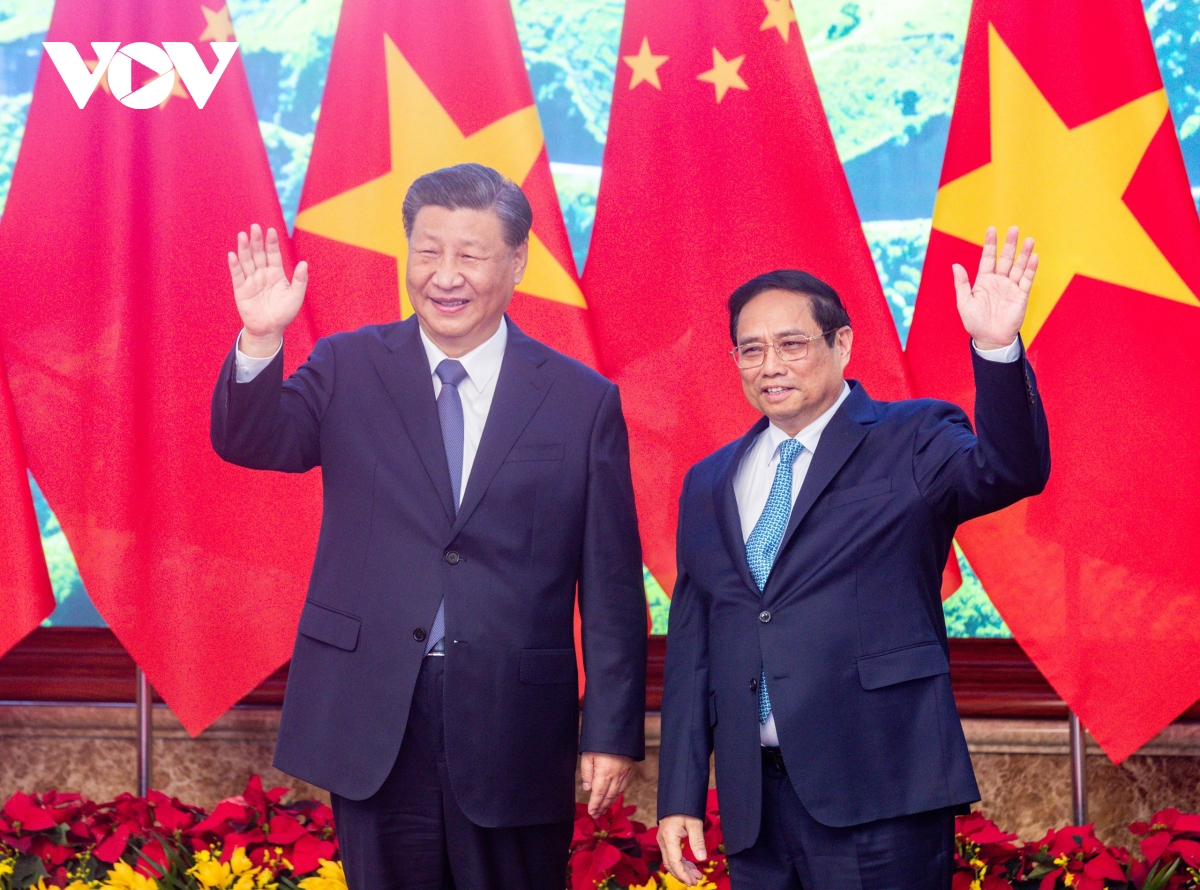 Thủ tướng: Việt Nam coi phát triển quan hệ với Trung Quốc là yêu cầu khách quan