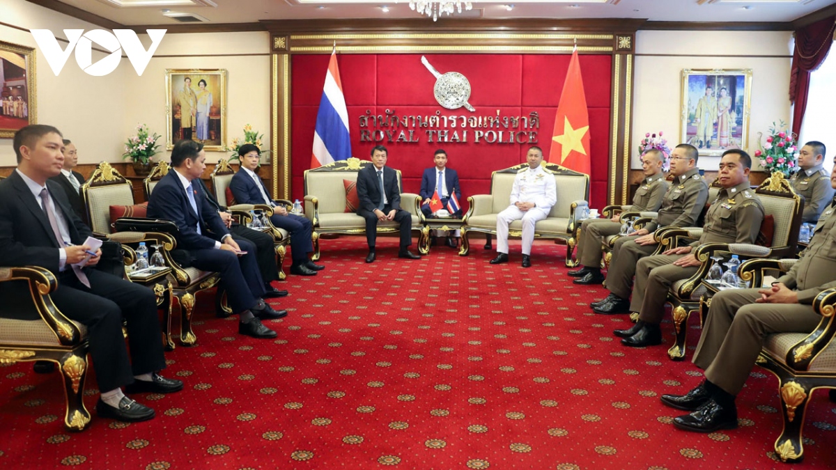 Bộ Công an Việt Nam và các đối tác Thái Lan tăng hợp tác phòng, chống tội phạm