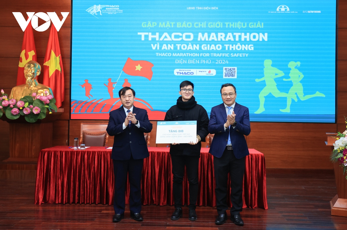 Giải Marathon Vì An toàn giao thông - Điện Biên Phủ 2024 sẵn sàng khởi tranh