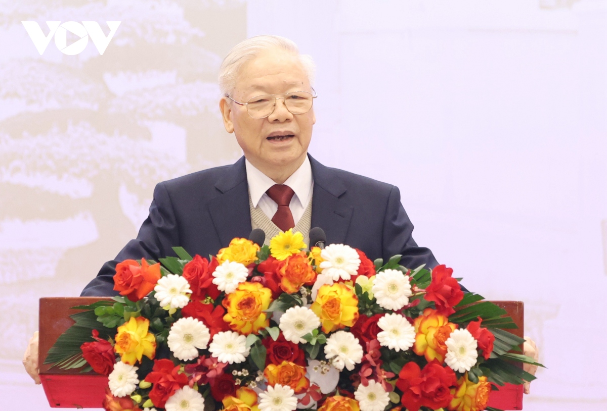Tổng Bí thư Nguyễn Phú Trọng: Đồng lòng, quyết tâm xây dựng đất nước cường thịnh