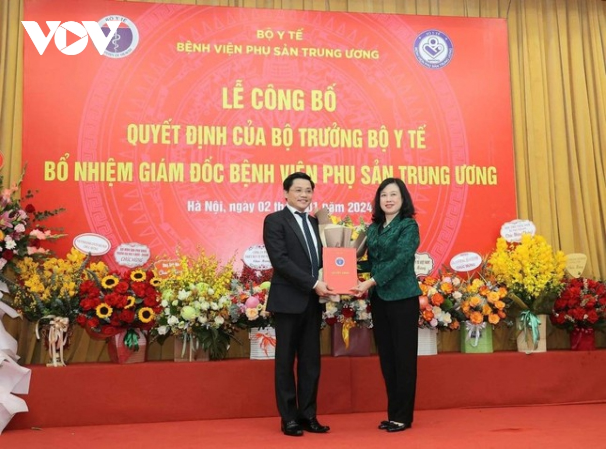 GS.TS Nguyễn Duy Ánh làm Giám đốc Bệnh viện Phụ sản Trung ương