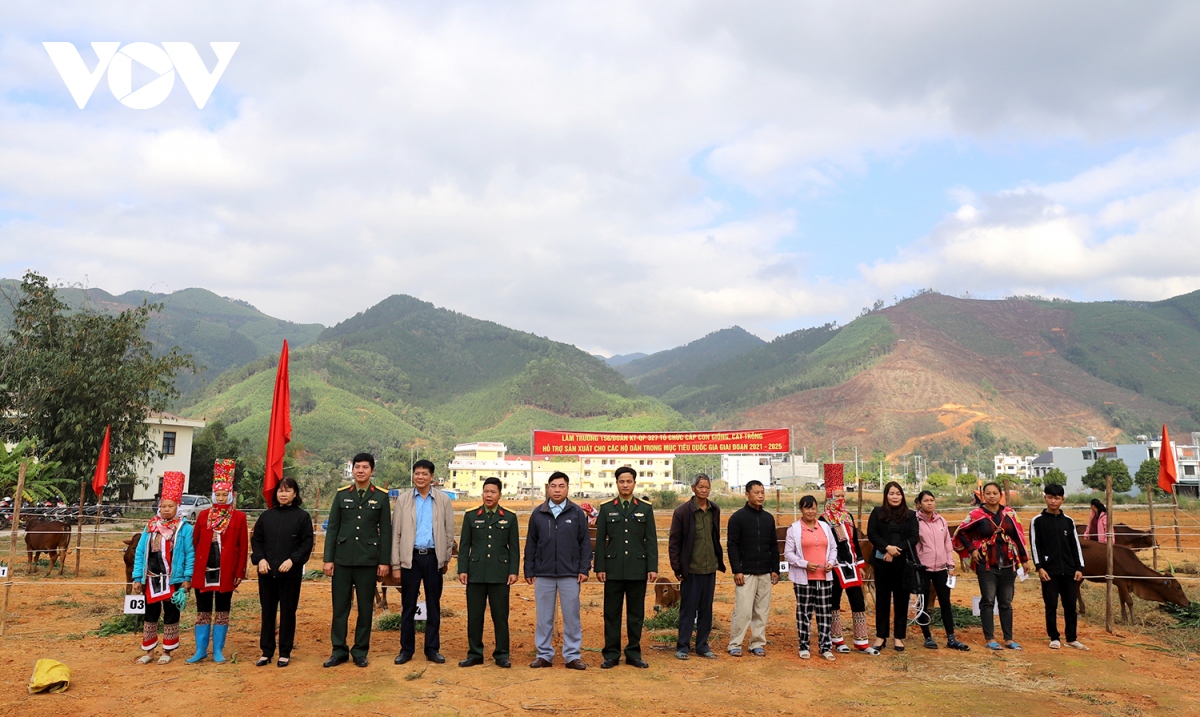 Hộ nghèo vùng cao Quảng Ninh nhận hàng nghìn cây con giống phát triển kinh tế