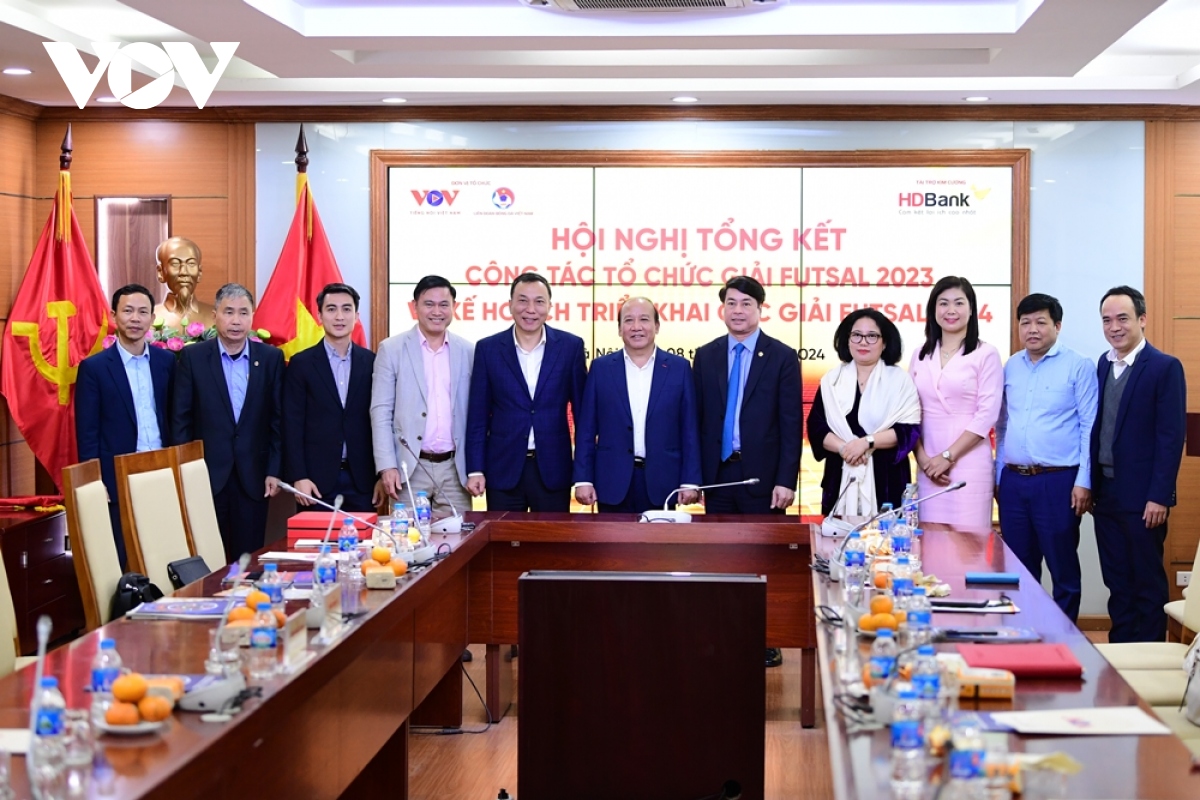 VOV tiếp tục đồng hành với Futsal Việt Nam, hướng đến mục tiêu World Cup 2024