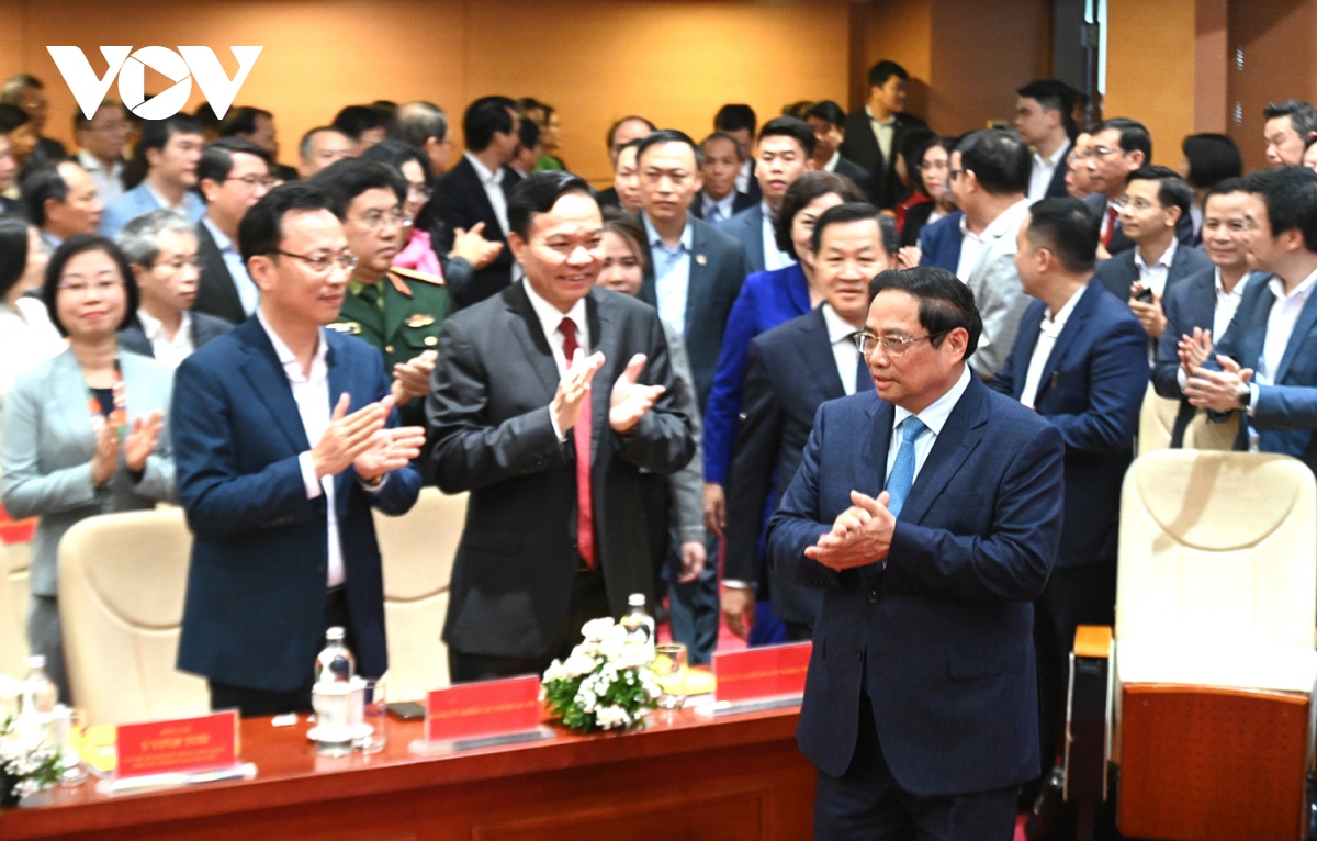 Thủ tướng Phạm Minh Chính dự hội nghị tổng kết ngành ngân hàng
