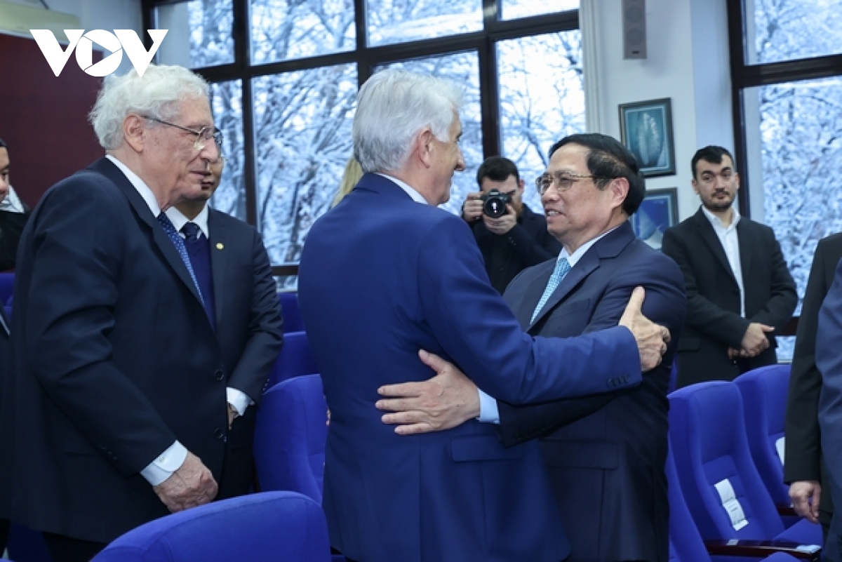 Thủ tướng Phạm Minh Chính thăm lại trường xưa - Đại học Xây dựng Bucharest, Romania