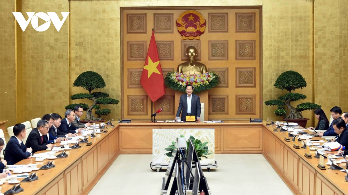 Phó Thủ tướng Lê Minh Khái làm việc với Uỷ ban Giám sát Tài chính Quốc gia
