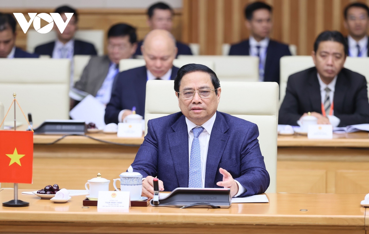 Hai Thủ tướng đồng chủ trì Kỳ họp lần thứ 46 Ủy ban liên Chính phủ Việt Nam-Lào