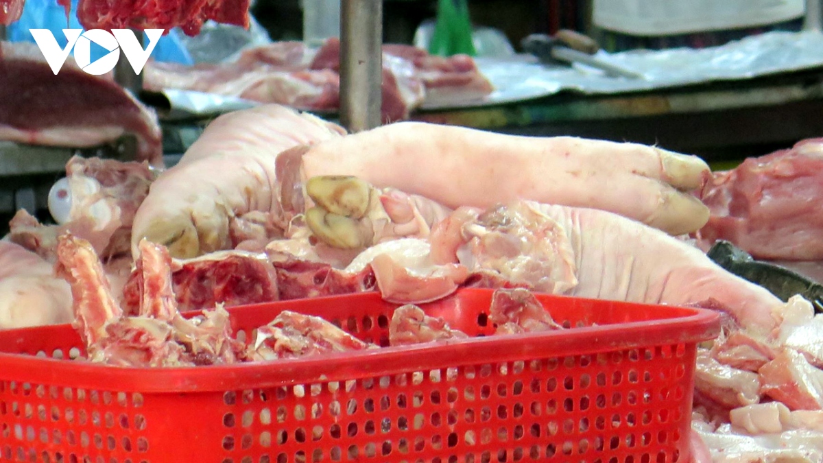 Giá thịt lợn Tết Nguyên đán không tăng đột biến, nguồn cung dồi dào